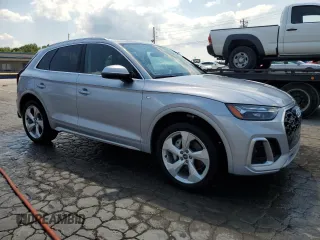 2024 Audi Q5 S line Premium Plus with VIN WA1EAAFY0R2149798, listed as a Copart auction lot 63497095 with 5,068 mi miles and Salvage title. Bid and sale history available at DreamBid. Image 4.