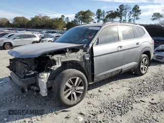 2021 Volkswagen Atlas SE with VIN 1V2DP2CA6MC510403, listed as a Copart auction lot 82892644 with 108,520 mi miles and Salvage title. Bid and sale history available at DreamBid. Image 1.