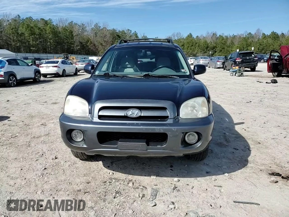 2005 Hyundai Santa Fe GLS with VIN KM8SC13D55U952217, listed as a Copart auction lot 46784205 with 119,714 mi miles and Salvage Title. Bid and sale history available at carsss.com. Image 12.
