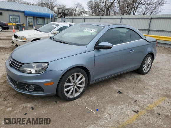 2013 Volkswagen Eos Komfort с VIN WVWBW8AH4DV001042, выставлен на аукционе Copart как лот 49492745 с пробегом 119 825 миль миль и Списание • Salvage title. История ставок и продаж доступна на DreamBid. Изображение 1.