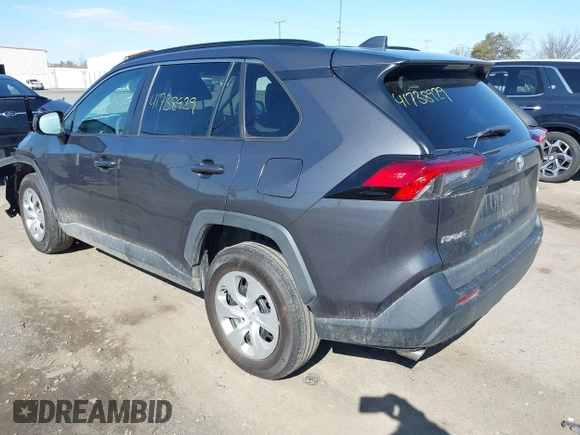 2020 Toyota RAV4 LE with VIN 2T3H1RFV8LW103724, listed as a IAAI auction lot 41738929 with 1 mi miles. Bid and sale history available at carsss.com. Image 3.