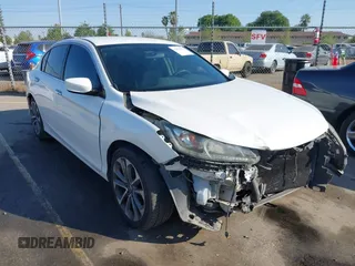 2014 Honda Accord Sedan Sport with VIN 1HGCR2F54EA260387, listed as a IAAI auction lot 42004253 with 79,200 mi miles. Bid and sale history available at carsss.com. Image 1.