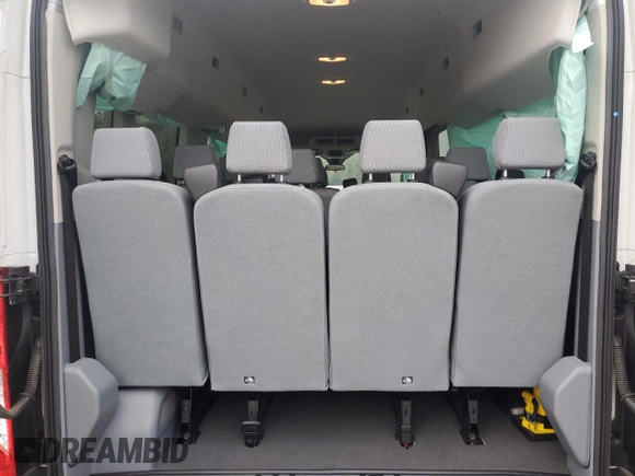 2019 Ford Transit Passenger XL with VIN 1FBAX2CG5KKA17604, listed as a Copart auction lot 78703574 with 32,859 mi miles and Salvage Title. Bid and sale history available at carsss.com. Image 10.