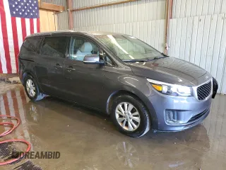 2016 Kia Sedona LX with VIN KNDMB5C13G6192227, listed as a Copart auction lot 54204705 with 148,080 mi miles and Salvage Title. Bid and sale history available at DreamBid. Image 4.