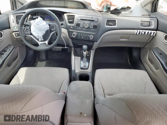 2015 Honda Civic LX with VIN 2HGFB2F54FH547491, listed as a Copart auction lot 57785885 with 161,682 mi miles and Salvage title. Bid and sale history available at DreamBid. Image 8.
