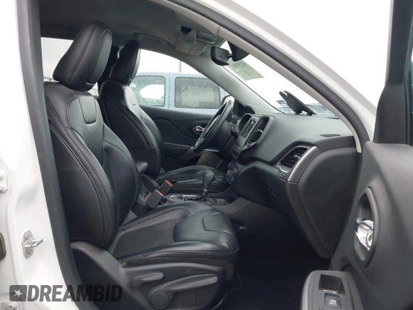 2019 Jeep Cherokee Latitude Plus with VIN 1C4PJLLX9KD203048, listed as a IAAI auction lot 42293811 with 56,221 mi miles and . Bid and sale history available at DreamBid. Image 5.