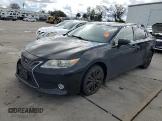2015 Lexus ES 350 with VIN JTHBK1GG4F2176427, listed as a Copart auction lot 49122895 with 179,569 mi miles and Salvage Title. Bid and sale history available at carsss.com. Image 1.