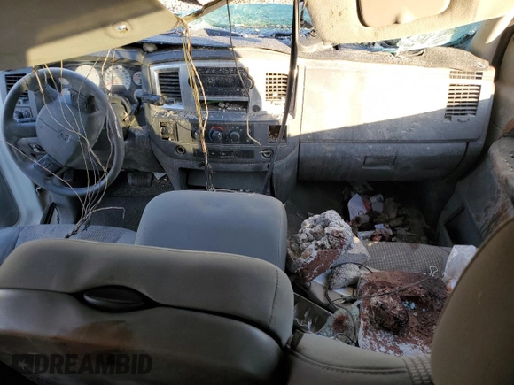 2009 Dodge 3500 SLT with VIN 3D7MX48LX9G526038, listed as a Copart auction lot 43262265 with Not Provided miles and Salvage Title. Bid and sale history available at DreamBid. Image 8.