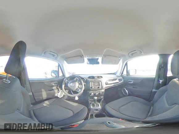 2018 Jeep Renegade Sport with VIN ZACCJAAB6JPG70163, listed as a Copart auction lot 45345065 with 89,540 mi miles and Salvage Title. Bid and sale history available at DreamBid. Image 14.