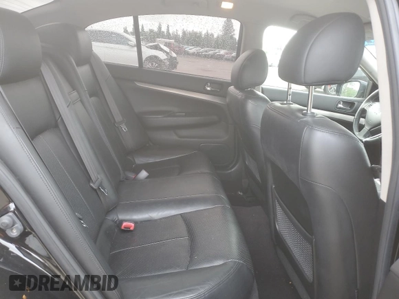 2011 Infiniti G25 с VIN JN1DV6AP9BM601360, выставлен на аукционе Copart как лот 56947135 с пробегом 126 764 миль миль и Списание • Salvage title. История ставок и продаж доступна на DreamBid. Изображение 10.