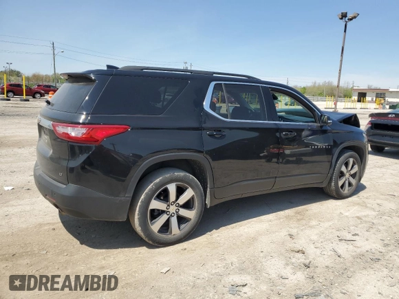 2020 Chevrolet Traverse LT with VIN 1GNERHKW4LJ263593, listed as a Copart auction lot 54364855 with 103,685 mi miles and Salvage title. Bid and sale history available at DreamBid. Image 3.