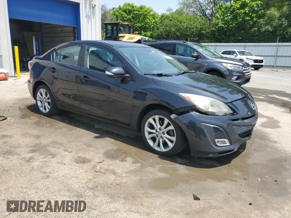 2010 Mazda 3 S Grand Touring with VIN JM1BL1S63A1130390, listed as a Copart auction lot 60388055 with 174,675 mi miles and Salvage title. Bid and sale history available at DreamBid. Image 4.