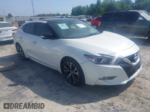 2017 Nissan Maxima SR with VIN 1N4AA6AP7HC453242, listed as a IAAI auction lot 42169056 with 104,881 mi miles and . Bid and sale history available at DreamBid. Image 1.