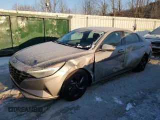 2022 Hyundai Elantra Blue z VIN KMHLM4AJXNU023796, wystawiony jako Copart lot #88438965 z przebiegiem 40 018 mil mil oraz Szkoda całkowita • Salvage title. Historia ofert i sprzedaży dostępna na DreamBid. Obrazek 1.