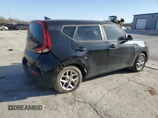 2020 Kia Soul S with VIN KNDJ23AU0L7725434, listed as a Copart auction lot 48863035 with 34,187 mi miles and Salvage Title. Bid and sale history available at carsss.com. Image 3.