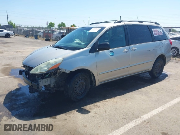 2006 Toyota Sienna CE z VIN 5TDZA23C26S421245, wystawiony jako IAAI lot #42217623 z przebiegiem 175 092 mil mil oraz . Historia ofert i sprzedaży dostępna na DreamBid. Obrazek 2.