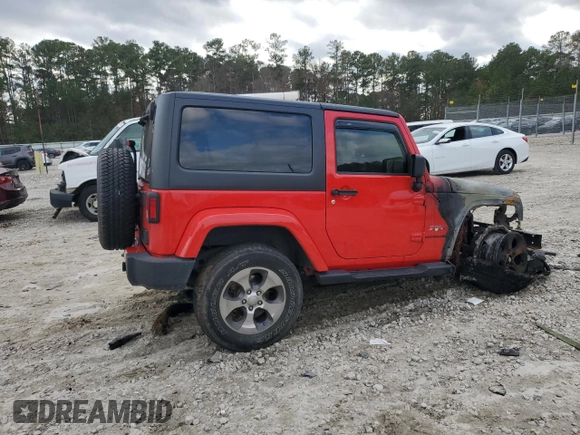 2017 Jeep Wrangler Altitude z VIN 1C4GJWBG8HL617598, wystawiony jako Copart lot #85319514 z przebiegiem Nie podano mil oraz Nie do naprawy • Non repairable. Historia ofert i sprzedaży dostępna na DreamBid. Obrazek 3.