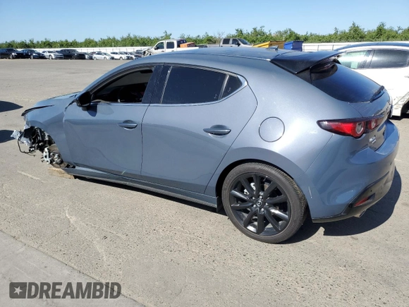 2025 Mazda 3 Premium Plus with VIN JM1BPBNY9S1760522, listed as a Copart auction lot 56765745 with Not provided miles and Salvage title. Bid and sale history available at DreamBid. Image 2.