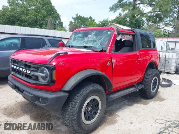 2022 Ford Bronco with VIN 1FMDE5CP1NLB84231, listed as a IAAI auction lot 42267040 with 28,260 mi miles and . Bid and sale history available at DreamBid. Image 6.