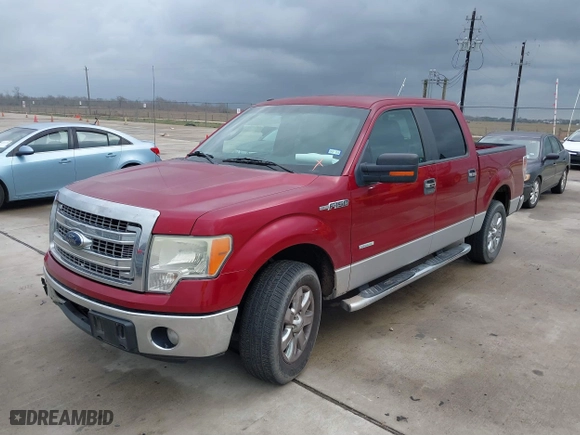2013 Ford F-150 XL with VIN 1FTFW1CTXDKD88563, listed as a IAAI auction lot 41557298 with 223,301 mi miles. Bid and sale history available at carsss.com. Image 19.