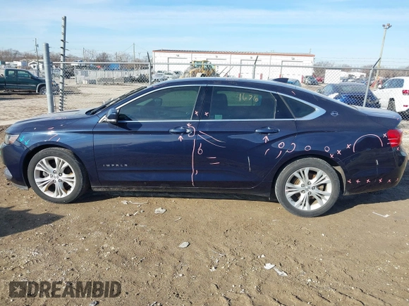 2015 Chevrolet Impala LT with VIN 2G1115SL0F9135234, listed as a IAAI auction lot 41534676 with 118,382 mi miles and . Bid and sale history available at DreamBid. Image 15.