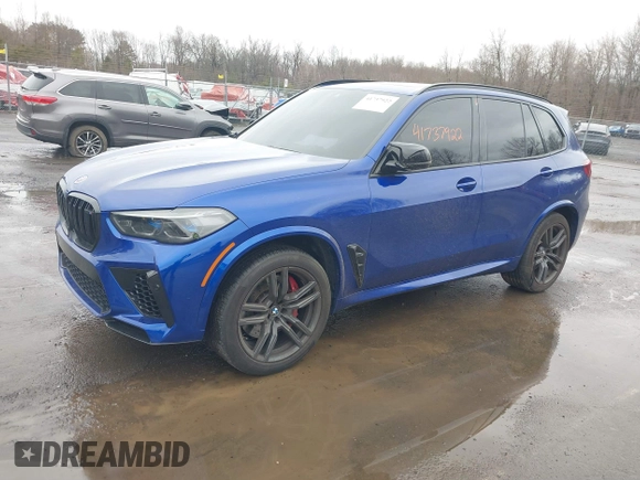 2022 BMW X5 M z VIN 5YMJU0C03N9M51891, wystawiony jako IAAI lot #41737922 z przebiegiem 35 725 mil mil oraz . Historia ofert i sprzedaży dostępna na DreamBid. Obrazek 16.