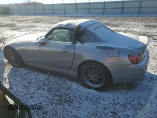 2000 Honda S2000 z VIN JHMAP114XYT005335, wystawiony jako Copart lot #44840025 z przebiegiem 128 845 mil mil oraz Czysty tytuł • Clean title. Historia ofert i sprzedaży dostępna na DreamBid. Obrazek 2.