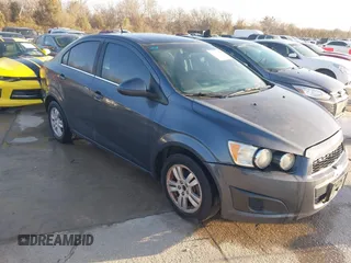 2013 Chevrolet Sonic LT with VIN 1G1JC5SH8D4211854, listed as a IAAI auction lot 41777436 with 167,662 mi miles and . Bid and sale history available at DreamBid. Image 1.