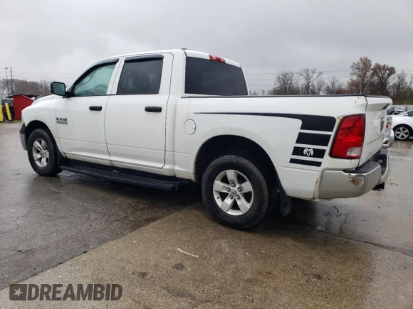 2013 Ram 1500 Tradesman with VIN 1C6RR7KP6DS618098, listed as a Copart auction lot 80844274 with 115,500 mi miles and Salvage Title. Bid and sale history available at carsss.com. Image 2.