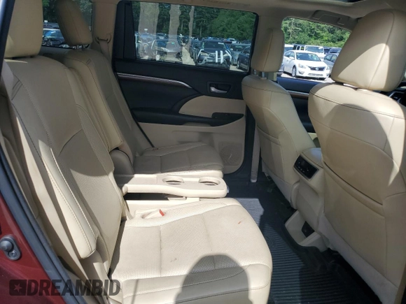 2018 Toyota Highlander Limited with VIN 5TDDZRFH1JS908660, listed as a Copart auction lot 62480335 with 77,490 mi miles and Salvage title. Bid and sale history available at DreamBid. Image 11.