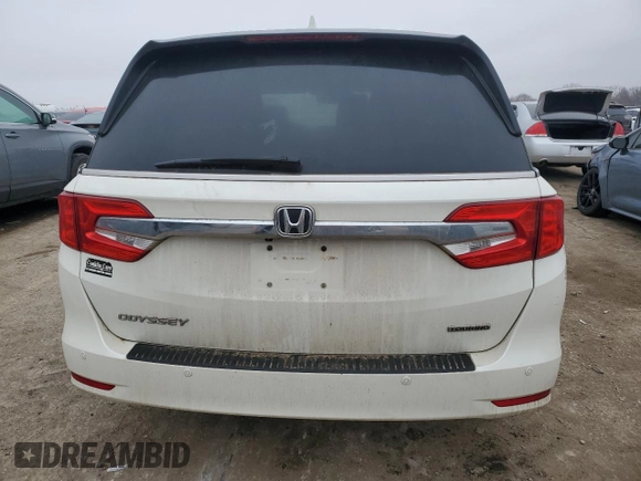 2019 Honda Odyssey Touring with VIN 5FNRL6H80KB062238, listed as a Copart auction lot 42934465 with 87,113 mi miles and Salvage Title. Bid and sale history available at carsss.com. Image 6.