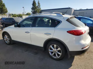 2008 Infiniti EX Journey with VIN JNKAJ09E28M304496, listed as a Copart auction lot 75262104 with 156,435 mi miles and Clean Title. Bid and sale history available at carsss.com. Image 2.