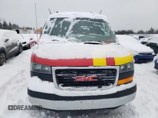 2019 GMC Savana Cargo with VIN 1GTW7BFP0K1340395, listed as a Copart auction lot 85964424 with 127,769 mi miles and Salvage Title. Bid and sale history available at carsss.com. Image 5.