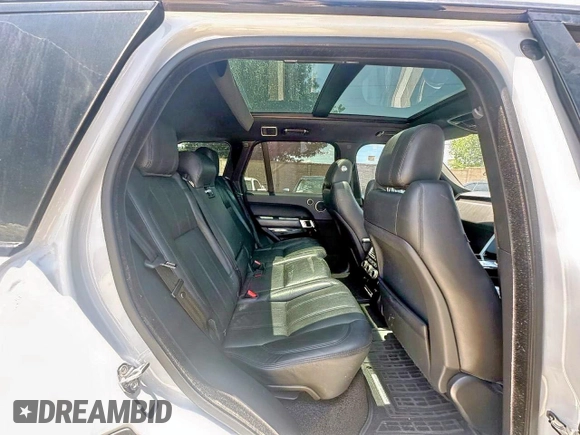 2016 Land Rover Range Rover Supercharged with VIN SALGS2EF4GA317214, listed as a Copart auction lot 66235675 with 105,629 mi miles and Clean title. Bid and sale history available at DreamBid. Image 6.