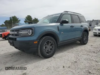 2023 Ford Bronco Sport Big Bend with VIN 3FMCR9B67PRD54015, listed as a Copart auction lot 48800525 with 56,150 mi miles and Salvage title. Bid and sale history available at DreamBid. Image 1.