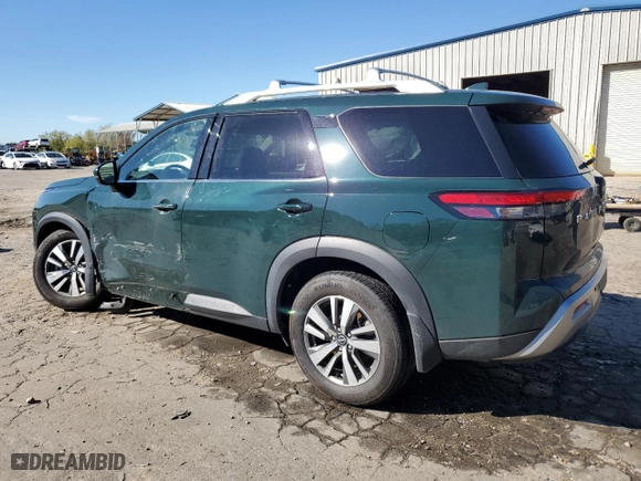 2022 Nissan Pathfinder SL with VIN 5N1DR3CA6NC248946, listed as a Copart auction lot 49400935 with 39,583 mi miles and Salvage Title. Bid and sale history available at carsss.com. Image 2.