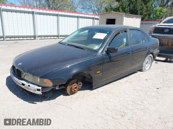 2001 BMW 5 Series 530iA with VIN WBADT63421CF00607, listed as a IAAI auction lot 41780749 with 182,746 mi miles. Bid and sale history available at carsss.com. Image 2.