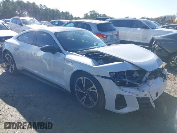 2022 Audi e-tron GT Prestige z VIN WAUEJBFWXN7009696, wystawiony jako IAAI lot #41536783 z przebiegiem Nie podano mil oraz . Historia ofert i sprzedaży dostępna na DreamBid. Obrazek 1.