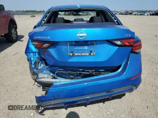 2024 Nissan Sentra SV with VIN 3N1AB8CV4RY209736, listed as a Copart auction lot 47422365 with 21,329 mi miles and Salvage Title. Bid and sale history available at DreamBid. Image 6.