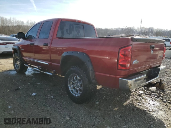 2008 Dodge 1500 ST z VIN 1D7HU18278J108209, wystawiony jako Copart lot #88547155 z przebiegiem 141 496 mil mil oraz Szkoda całkowita • Salvage title. Historia ofert i sprzedaży dostępna na DreamBid. Obrazek 2.