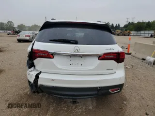 2014 Acura MDX Advance with VIN 5FRYD4H84EB027797, listed as a Copart auction lot 60854935 with 176,577 mi miles and Non repairable. Bid and sale history available at DreamBid. Image 6.