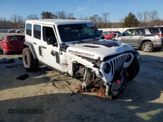 2022 Jeep Wrangler Unlimited Rubicon z VIN 1C4HJXFN2NW211037, wystawiony jako Copart lot #85078474 z przebiegiem 21 878 mil mil oraz Szkoda całkowita • Salvage title. Historia ofert i sprzedaży dostępna na DreamBid. Obrazek 4.