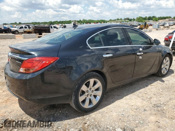 2012 Buick Regal with VIN 2G4GR5EK7C9146963, listed as a Copart auction lot 55975935 with 170,473 mi miles and Salvage title. Bid and sale history available at DreamBid. Image 3.
