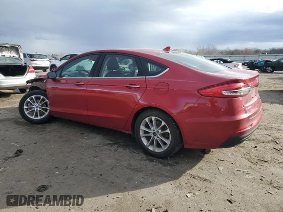2020 Ford Fusion Hybrid SEL with VIN 3FA6P0MU0LR226908, listed as a Copart auction lot 82321034 with 48,721 mi miles and Salvage Title. Bid and sale history available at carsss.com. Image 2.