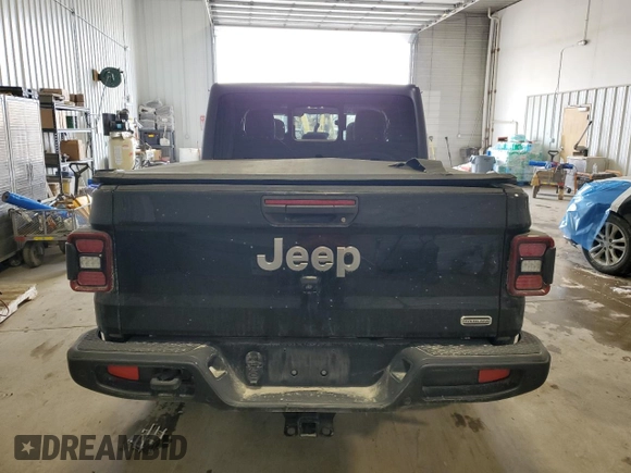 2021 Jeep Gladiator Overland с VIN 1C6HJTFG9ML519713, выставлен на аукционе Copart как лот 44737565 с пробегом 45 602 миль миль и Списание • Salvage title. История ставок и продаж доступна на DreamBid. Изображение 6.