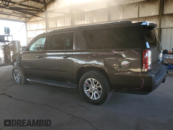 2019 GMC Yukon XL SLT Standard Edition with VIN 1GKS2JKC0KR329087, listed as a Copart auction lot 86979064 with 0 mi miles and Salvage Title. Bid and sale history available at carsss.com. Image 2.