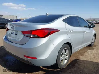 2014 Hyundai Elantra Limited with VIN 5NPDH4AE1EH483956, listed as a IAAI auction lot 41752342 with 1 mi miles. Bid and sale history available at carsss.com. Image 4.