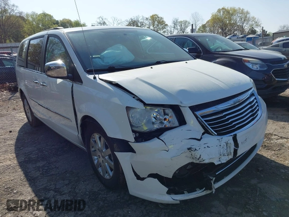 2012 Chrysler Town & Country Touring L with VIN 2C4RC1CGXCR163522, listed as a IAAI auction lot 41923296 with 218,342 mi miles and . Bid and sale history available at DreamBid. Image 1.