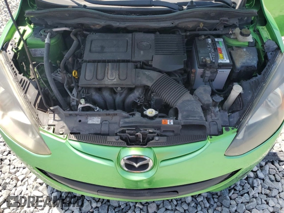 2012 Mazda 2 Sport with VIN JM1DE1KY5C0147852, listed as a Copart auction lot 54372395 with 127,188 mi miles and Clean Title. Bid and sale history available at carsss.com. Image 11.