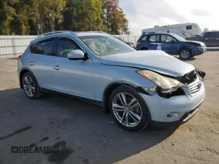 2011 Infiniti EX Journey with VIN JN1AJ0HR1BM851145, listed as a Copart auction lot 79105694 with 153,720 mi miles and Salvage Title. Bid and sale history available at DreamBid. Image 4.